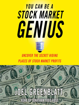 cover image of You Can Be a Stock Market Genius